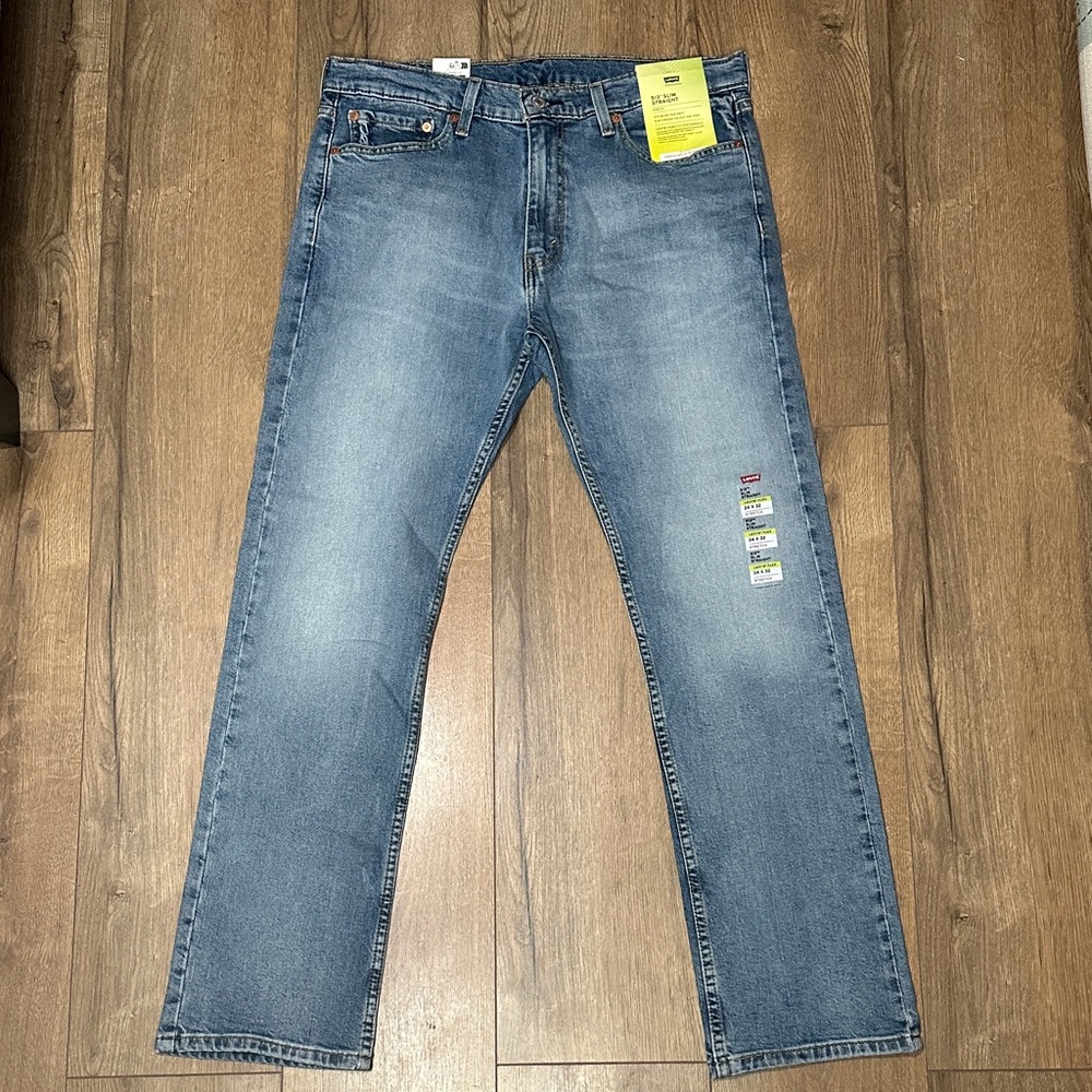 Levi's Men's 513 Slim Straight Jeans 34x32